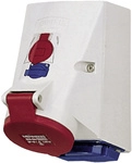 Mennekes - 1649 Cee Wandsteckdose 16 A 5polig 400 V, 230 V 1 St.