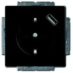 Busch-jaeger 20 Eucbusb-885 Schuko&reg; Usb-steckdose Mit Erh. Ber&uuml;hrungsschutz