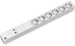 Bachmann 19" 1he 6xcee7/3 1xgvs Strom 2,0m Cee7/7 333.402