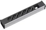 Bachmann Coni Large Aluminium Mehrfachsteckdose Winkel 35&deg;