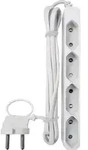 Gao - 0257 Steckdosenleiste 4fach Wei&szlig; Eurostecker 1 St.