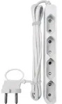 Gao - 0254 Steckdosenleiste 4fach Wei&szlig; Eurostecker 1 St.