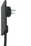Evoline - Plug-schukostecker, Nur 5 Mm H&ouml;he Im Eingesteckten Zustand, Kunststoff