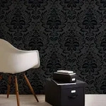 A.s.creations - Vliestapete Schwarz Motiv Tapete Gemustert Gerader Ansatz Styleguide