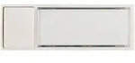Grothe Klingeltaster Ap 32x90x18,5mm, Ws Montilux 2154