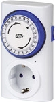 Rev Zeitschaltuhr Mechanisch Tag Wei&szlig; 3 Stk