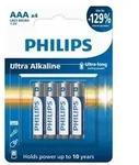 Philips Aaa/lr03 Ultra Alkaline Batterien 4 St&uuml;ck