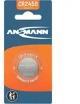 Ansmann Lithium Knopfzelle Cr2450 Mit 3v (1 St&uuml;ck), Zuverl&auml;ssig & Langlebig