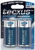 Mono-Batterie-Set Alkaline, 2 Stück - Tecxus