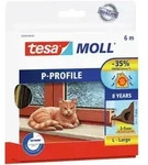 Tesa - Dichtband 6m X 9mm P-profile Braun 05390