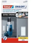 Extra Starke Verschlussstreifen 10 Cm X 50 Mm (2 Paar) Wei&szlig; 55228 Tesa