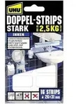 Uhu - Doppel Strips Stark Bis Zu 2,5kg (16 Stk)