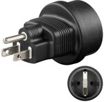 Goobay - Steckdose De Kontakt De Schutz In El Adapter De Reiseadapter De Strom De