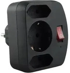 00135171 Steckdosen-verteiler Schwarz - Rev