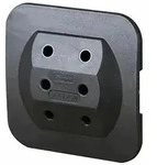 Kopp - 3-fach Adapter ,anschluss F&uuml;r 3 Euro-stecker (3x 2,5a), Auch F&uuml;r