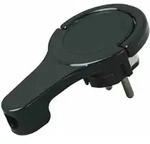 Kopp - 172005030 Schutzkontakt-flachstecker 230 V Schwarz Ip20
