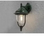 Konstsmide - Au&szlig;en Wandlaterne Parma H&auml;ngend Im Landhausstil, Gr&uuml;n, H&ouml;he 46cm