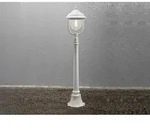 Au&szlig;en Standlaterne Parma Wegeleuchte Im Landhausstil, Wei&szlig;, H&ouml;he 118cm