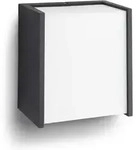 Mygarden - Led-wandleuchte F&uuml;r Den Au&szlig;enbereich 13x12 Cm, 2700 K, 3 W, Schwarz