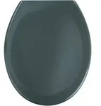 Premium Wc-sitz Ottana Dunkelgrau, Aus Antibakteriellem Duroplast Mit
