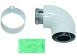 Vaillant - Bogen 90 Grad Turbotec Luft-/abgasf&uuml;hrung Alu 60/100 Mm