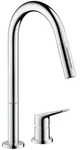 Axor Citterio M Dn 15 2-loch Einhebel-k&uuml;chenmischer 220 - Hansgrohe