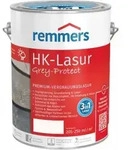 Hk-lasur 3in1 Grey-protect Platingrau, 10 Liter, Holzlasur F&uuml;r Vergrauung Au&szlig;en, 3