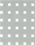 Alberts - Lochblech, Lochung Quadr. 10 X 10 Mm, Alu Silber Elox.,bxlxs 250 X 500 X