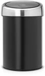 Brabantia - Touch Bin 364440 - Abfalleimer De, 3 L, Herausnehmbarer