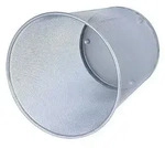 Wedo - Papierkorb &reg; Office 29,5 X 35 Cm (d. X H) 18l Metall Farbe: Silber 1