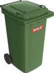 M&uuml;llgro&szlig;beh&auml;lter 240l Hdpe Gr&uuml;n Fahrbar Nach En 840 Sulo