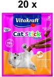 Vitakraft - Katzensnack Cat-stick Mini Truthahn & Lamm - 60 X 6g