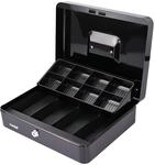 Hmf 15130 Geldkassette Marktkassette, 30 X 24 X 9 Cm Schwarz