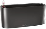 Lechuza&reg; Pflanzgef&auml;&szlig;e Delta 10 Anthrazit Metallic All-in-one