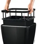 Lechuza - Pflanzgef&auml;&szlig;e Quadro Ls 35 Schwarz Hochgl&auml;nzend All-in-one