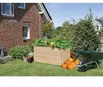 Hochbeet 2 Natur 89x173x82 Cm