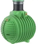 Garantia - Columbus Sammelgrube 4500 Liter Mit Teleskop-domschacht + Pe-deckel