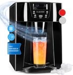 Klarstein - Ice Volcano 2g Eismaschine Led 12kg Je 24h 2l 6-12min Schwarz