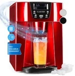 Klarstein - Ice Volcano 2g Eismaschine Led 12kg Je 24h 2l 6-12min Rot