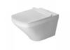 Wand-WC rimless durastyle tief, 370 x 540 mm HygieneGlaze weiß 2551092000 - Duravit