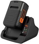 Black+decker - Set 1,3a Ladeger&auml;t Und 1x Akku 36 V Li-ion 2,0 Ah Bdc2a36-qw