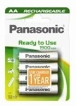 Panasonic - 1x4 Akku Nimh Mignon Aa 1900 Mah Wiederaufladbar Evolta -