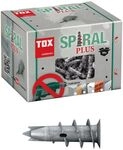 Tox - Gipskartond&uuml;bel Spiral Plus 37 Metall Ohne Schraube, 068100021