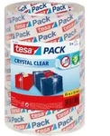 Tesa - Packband 'crystal Clear', Kristall-klar, 3 Rollen, 66m X 50mm