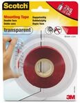 Doppelseitiges Montageklebeband, Transparent, 19mm X 5m, Max 7kg