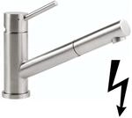 Villeroy & Boch K&uuml;chenarmatur Como Shower Edelstahl Massiv Niederdruck