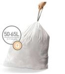 Simplehuman - Zubeh&ouml;r - M&uuml;lleimerbeutel 50-65 L, Typ Q, 20 Stk. Cw0176