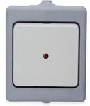 Feuchtraum-kontrollschalter 564648005, Grau - Kopp