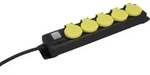 Unitec Schuko-steckdosenleiste 5-fach, Ip44