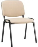 Besucherstuhl Ken Stoff Creme